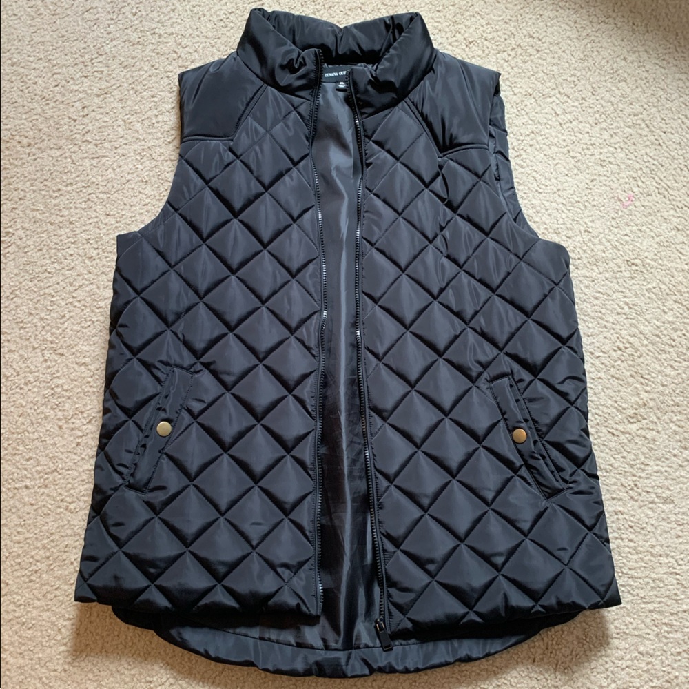 Quilted vest, Size XL